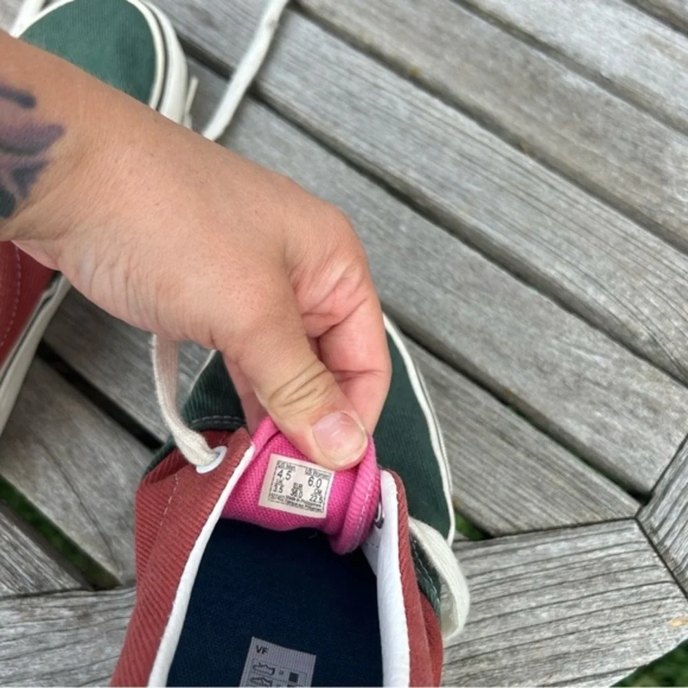 Vans Era Varsity Colorblock Sneaker size 4.5 men or‎ 6 woman’s